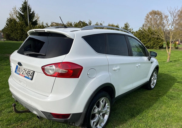 Ford Kuga cena 42900 przebieg: 227000, rok produkcji 2012 z Nidzica małe 277